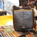 Túi da nam đeo chéo thời trang Lano công sở KT141