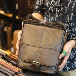 Túi da nam đeo chéo thời trang Lano công sở KT141