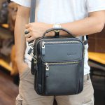 Túi đeo chéo nam có tay xách thời trang Lano cao cấp KT145 đeo chéo