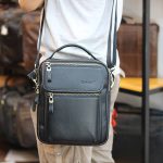 Túi đeo chéo nam có tay xách thời trang Lano cao cấp KT145 đeo chéo