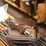 Túi đeo chéo nam có tay xách thời trang Lano cao cấp KT145 dây đeo