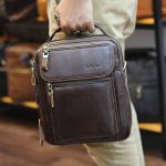 Túi đeo chéo nam có tay xách thời trang Lano cao cấp KT145