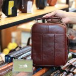 Túi xách nam Lano mini da bò thật cao cấp KT146