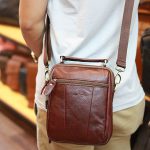 Túi xách nam Lano mini da bò thật cao cấp KT146