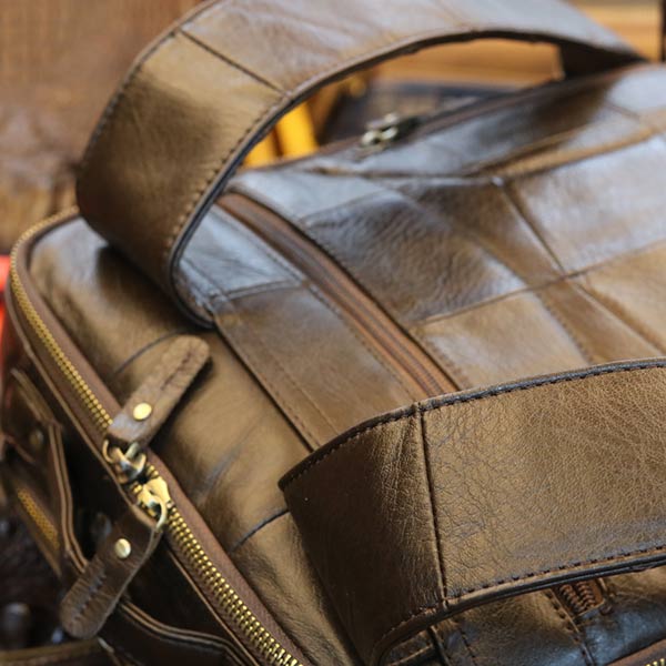 Balo da nam Lano thời trang da bò cao cấp BLN23