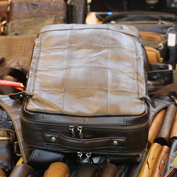 Balo da nam Lano thời trang da bò cao cấp BLN23