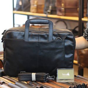 Cặp da nam kết hợp balo da công sở lano thời trang gọn nhẹ cd96