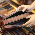 Túi cầm tay nam dạng hộp Lano da bò thật xách tay cao cấp CLT20 ngăn trong