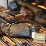 Túi da bao tử đeo bụng cho nam chính hãng Contact TDB011