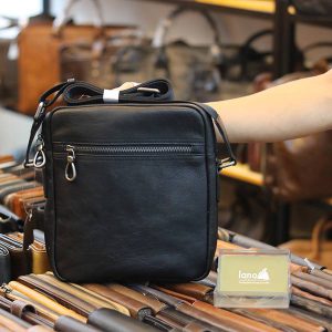 Túi da đeo chéo nam Lano KT152