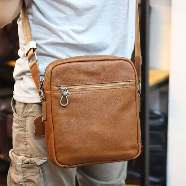 Túi da đeo chéo nam Lano KT152 đeo chéo