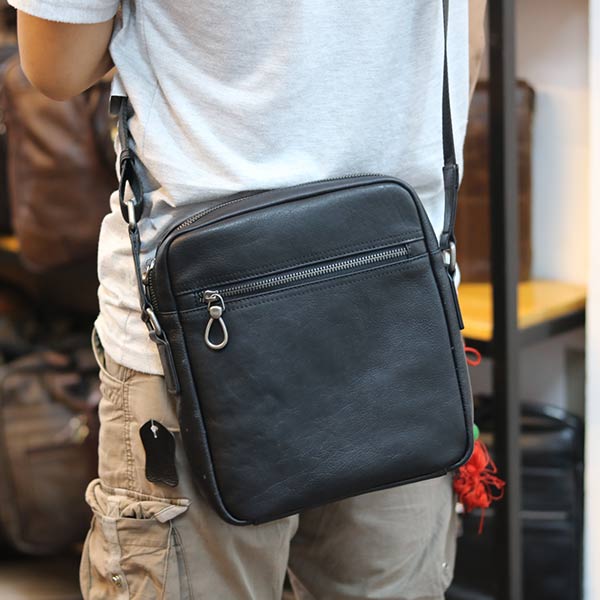 Túi da đeo chéo nam Lano KT152 đeo chéo