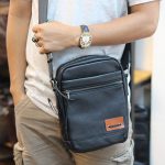 Túi da đeo chéo nam Lano KT153 đeo chéo