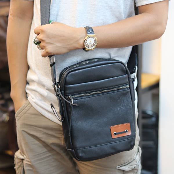 Túi da đeo chéo nam Lano KT153 đeo chéo