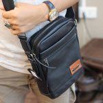 Túi da đeo chéo nam Lano KT153 đeo chéo