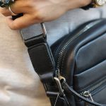 Túi da đeo chéo nam Lano KT153