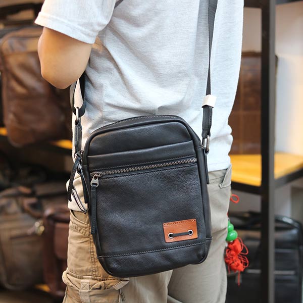 Túi da đeo chéo nam Lano KT153 đeo chéo