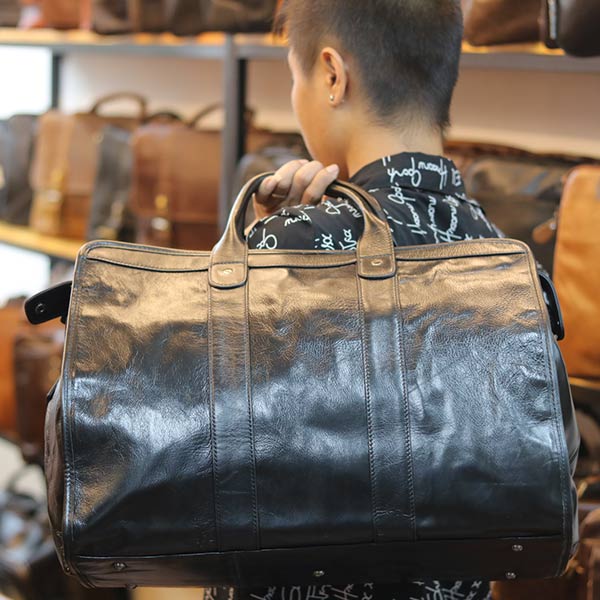 Túi da du lịch nam lano lịch lãm tiện lợi TT16