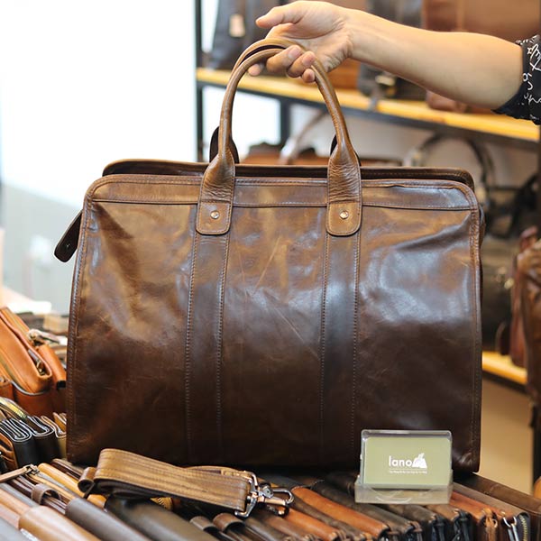 Túi da du lịch nam lano lịch lãm tiện lợi TT16