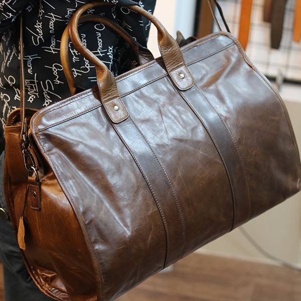 Túi da du lịch nam lano lịch lãm tiện lợi TT16