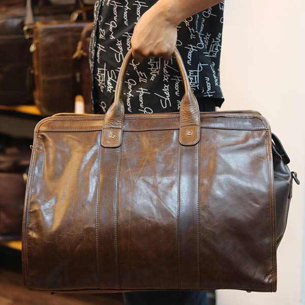 Túi da du lịch nam lano lịch lãm tiện lợi TT16