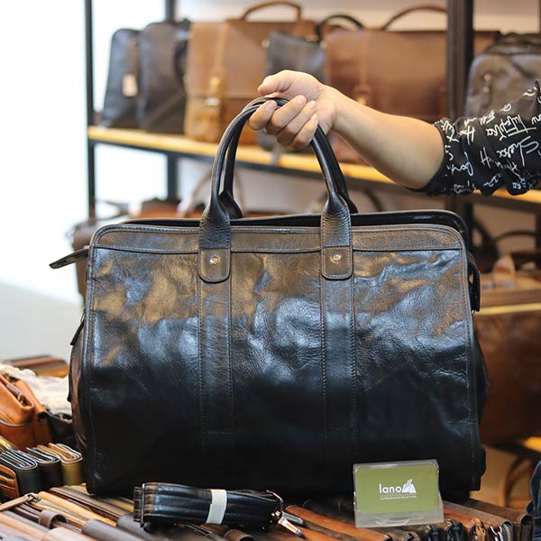 Túi da du lịch nam lano lịch lãm tiện lợi TT16