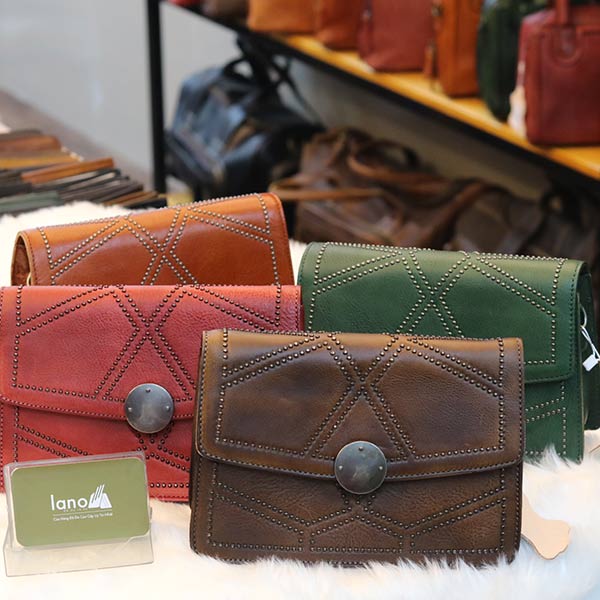 Túi đeo nữ da thật Lano thời trang sang trọng TXN023