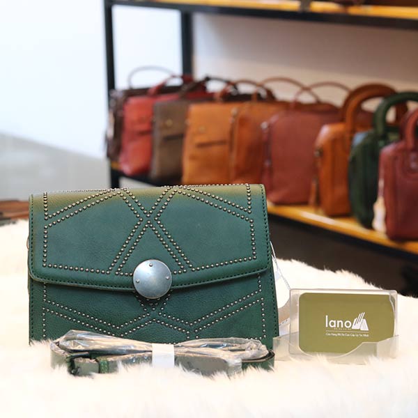 Túi đeo nữ da thật Lano thời trang sang trọng TXN023