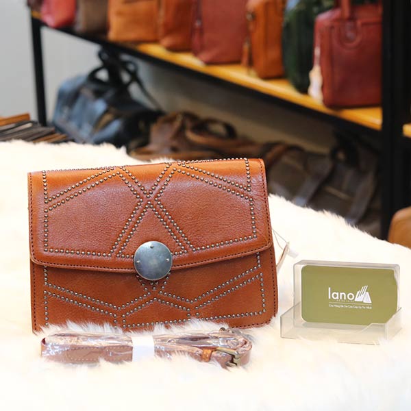 Túi đeo nữ da thật Lano thời trang sang trọng TXN023