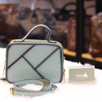 Túi xách nữ Lano da bò cao cấp đinh tán loại bóng TXN035