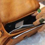 Túi xách nữ Lano da thật Handmade TXN024 ngăn trong