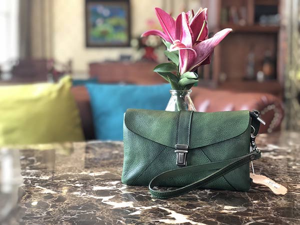 Túi Xách Nữ mini Lano đeo chéo cầm tay da bò thật TXN036