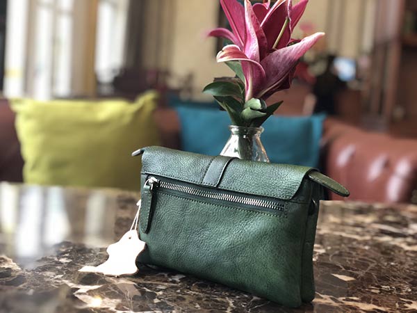 Túi Xách Nữ mini Lano đeo chéo cầm tay da bò thật TXN036