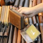 Ví da bò nam cao cấp Lano có khóa kéo dạng bóp VDN063