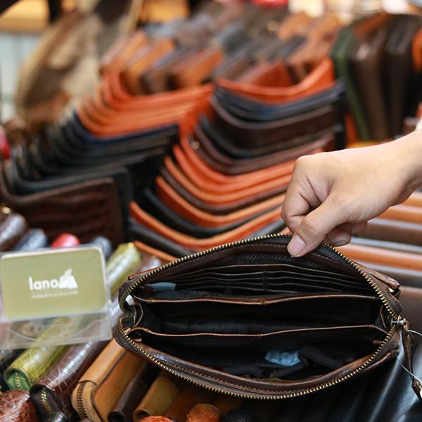 Túi cầm tay nam da bò Lano sang trọng gọn nhẹ CLT22 Túi cầm tay nam da bò Lano sang trọng gọn nhẹ CLT22