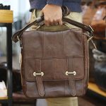 Túi da nam đeo chéo Lano đựng iPad KT157