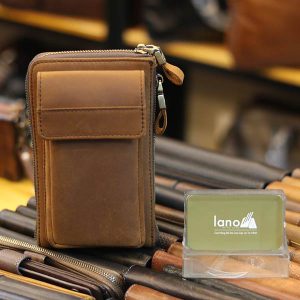 Túi da nam đeo chéo Lano nhỏ gọn tiện lợi KT159
