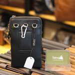 Túi da nam đeo chéo Lano nhỏ gọn tiện lợi KT159