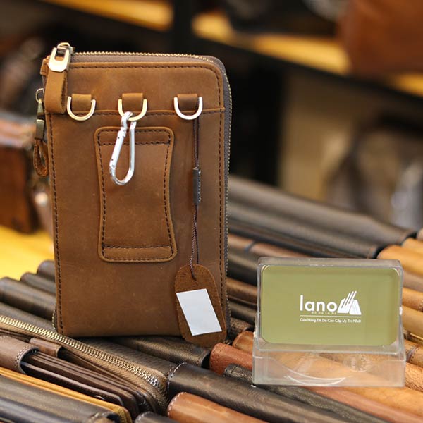 Túi da nam đeo chéo Lano nhỏ gọn tiện lợi KT159