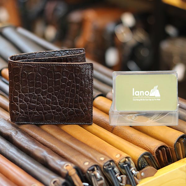 Ví da cá sấu 2 mặt cao cấp loại trơn nhiều màu sang trọng VCST01 Ví da cá sấu 2 mặt cao cấp loại trơn nhiều màu sang trọng VCST01