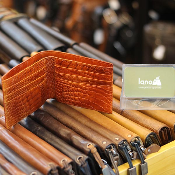 Ví da cá sấu 2 mặt cao cấp loại trơn nhiều màu sang trọng VCST01 Ví da cá sấu 2 mặt cao cấp loại trơn nhiều màu sang trọng VCST01