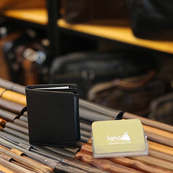 Ví Da Nam Lano dạng đứng thời trang nhỏ gọn tiện lợi VDN069