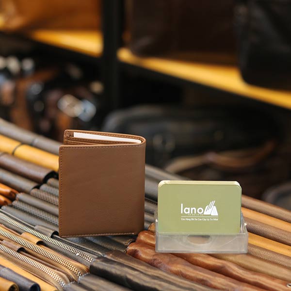 Ví Da Nam Lano dạng đứng thời trang nhỏ gọn tiện lợi VDN069
