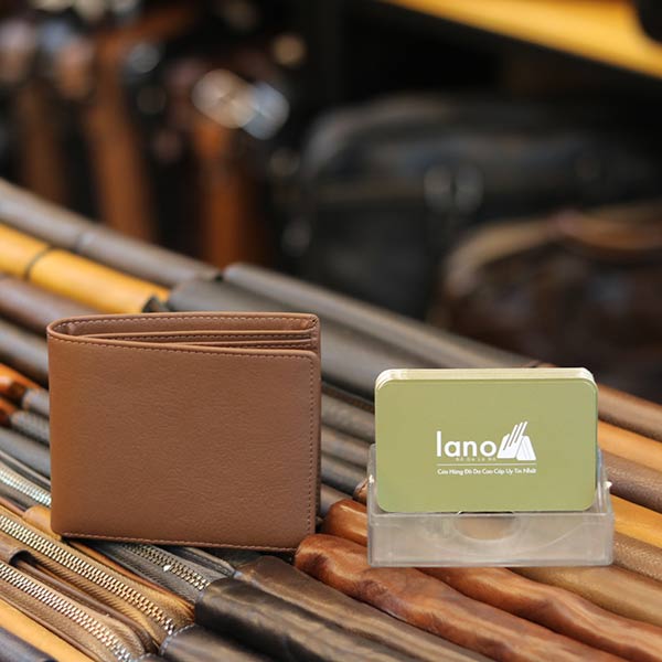 Ví Da Nam Lano dạng ngang thời trang nhỏ gọn tiện lợi VDN068