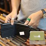 Ví Da Nam Lano dạng ngang thời trang nhỏ gọn tiện lợi VDN068 ngăn trong