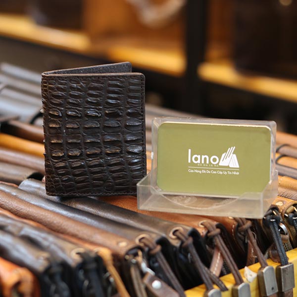 Ví nam đựng thẻ mini da cá sấu cao cấp mẫu mới gọn nhẹ VCSTHE01