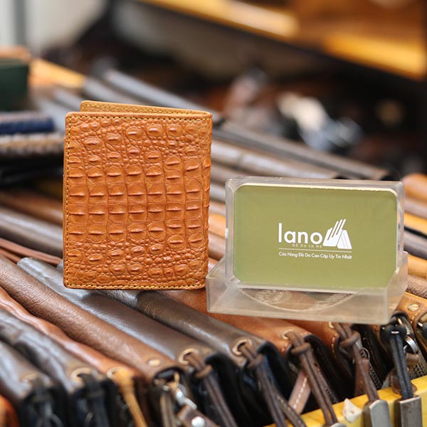 Ví nam đựng thẻ mini da cá sấu cao cấp mẫu mới gọn nhẹ VCSTHE01