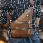 Túi da nam đeo chéo ngực thời trang tiện lợi mẫu mới 2019 TDL62