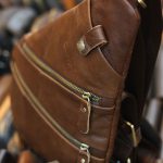 Túi da nam đeo chéo ngực thời trang tiện lợi mẫu mới 2019 TDL62