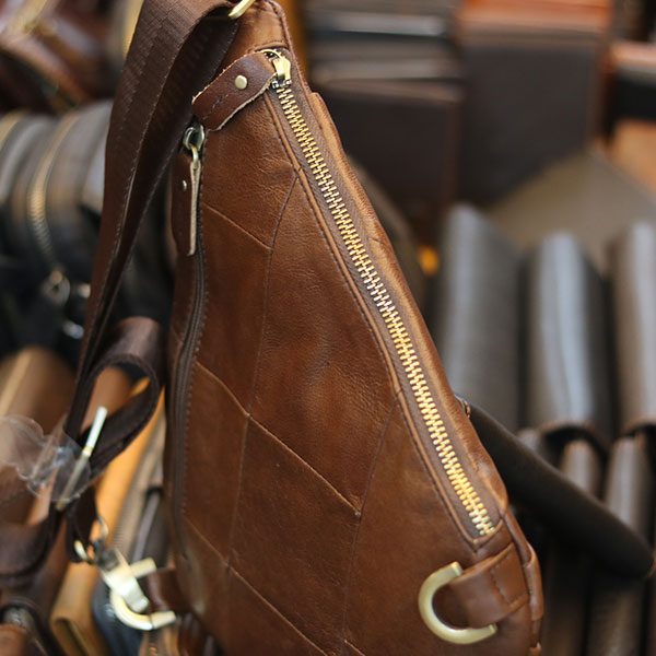 Túi da nam đeo chéo ngực thời trang tiện lợi mẫu mới 2019 TDL62